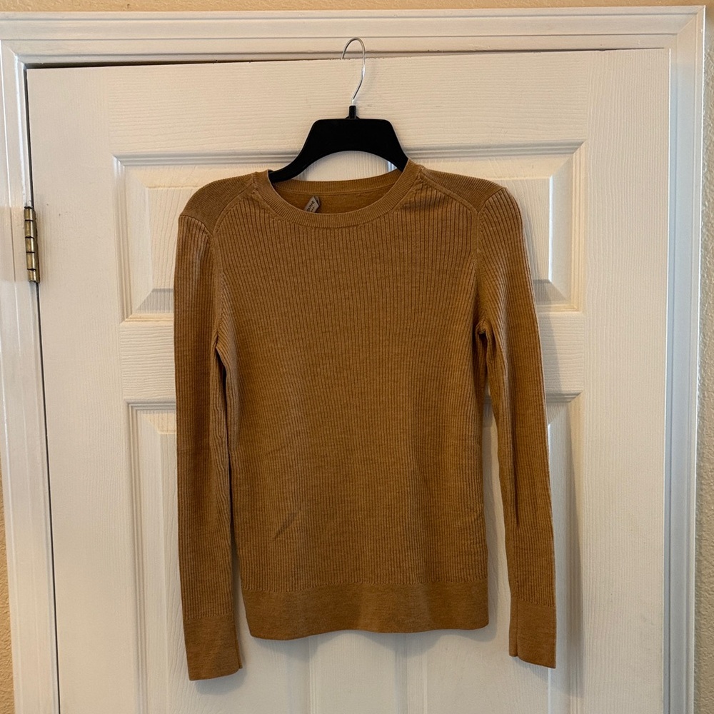 Banana Republic 100% Merino Wool Long-sleeve Ribbed Sweater Size Small